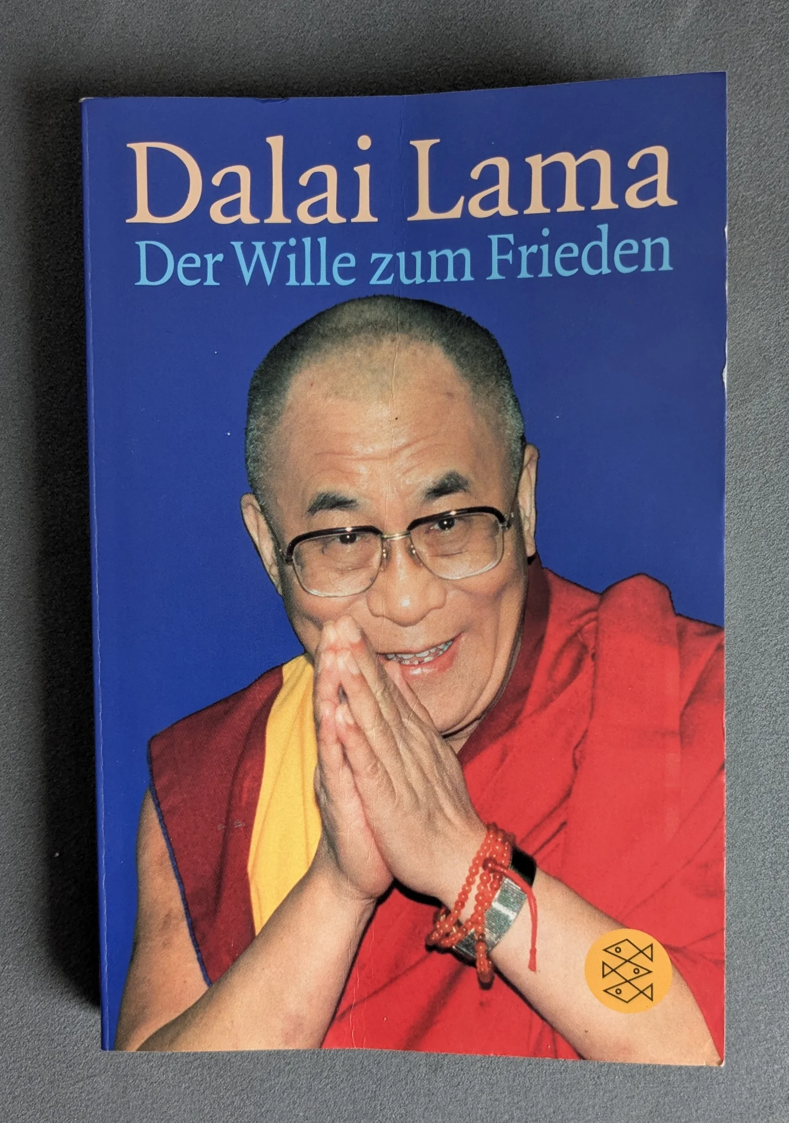 Dalai Lama - Der Wille zum Frieden - Fischerverlag - Taschenbuch