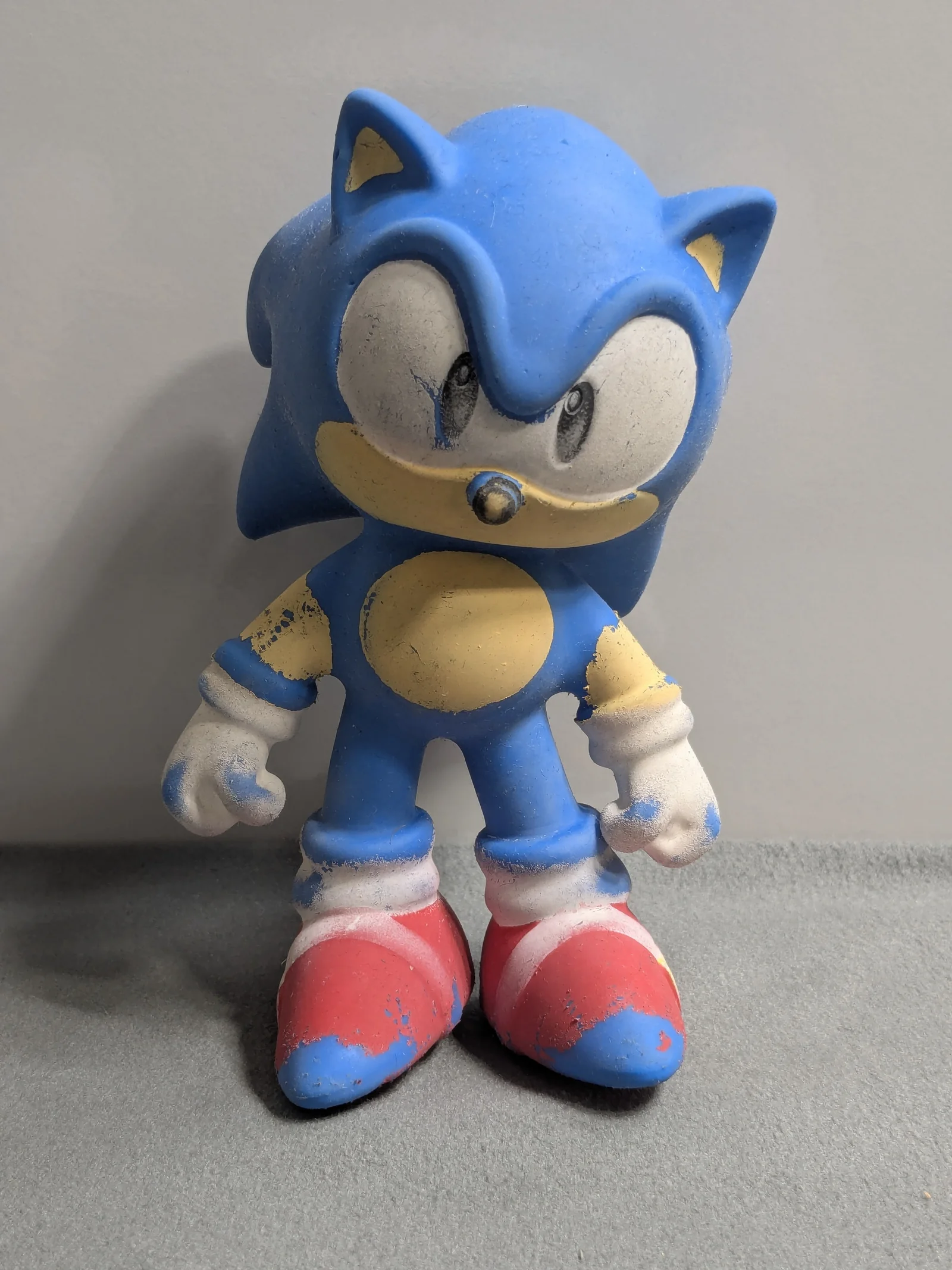 SEGA Sonic the Hedgehog Figur 13cm Soft PVC Gummifigur Original Sammlerfigur