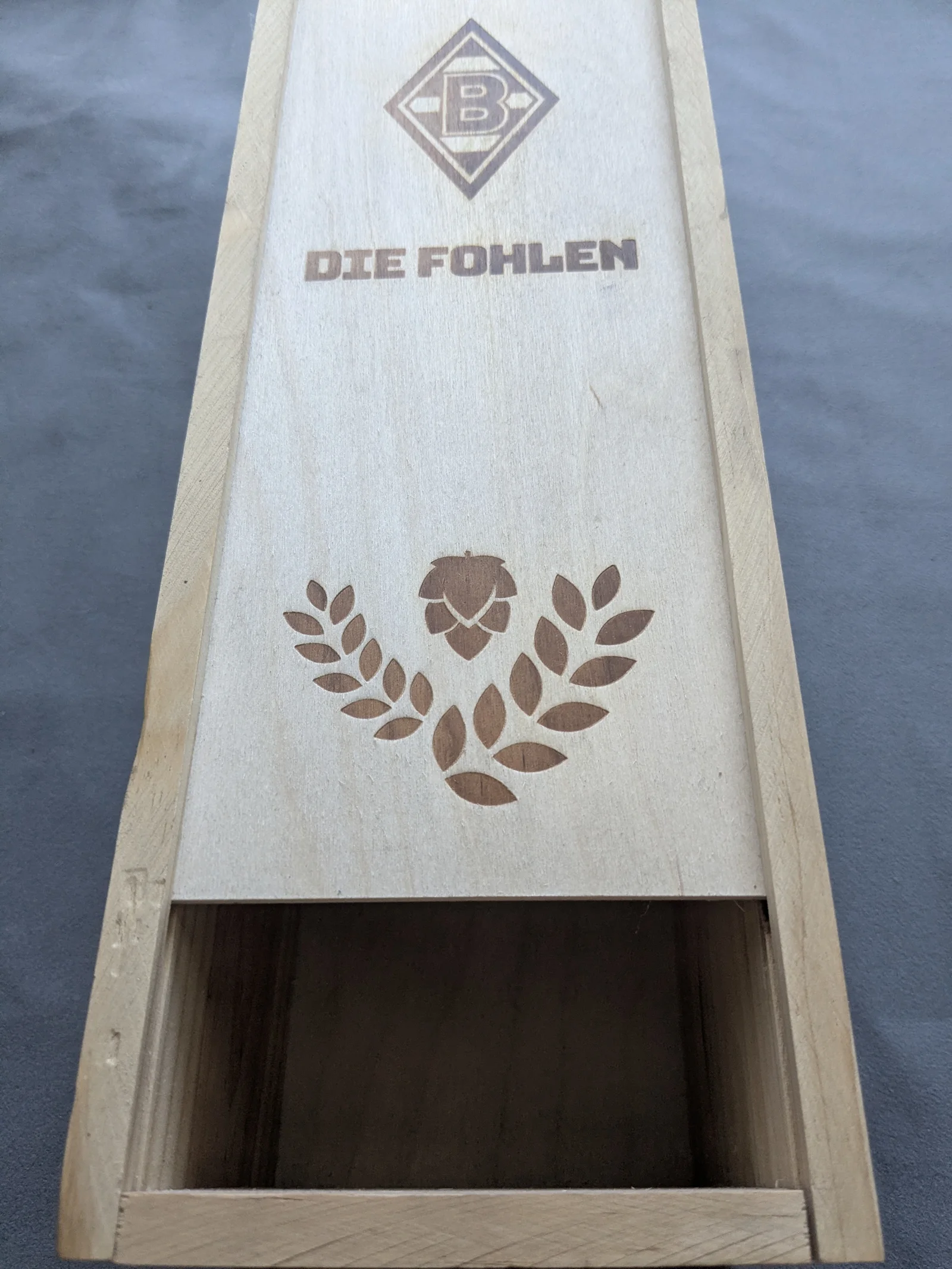 Borussia Mönchengladbach Altbier Die Fohlen Holzbox Fanartikel Handmade