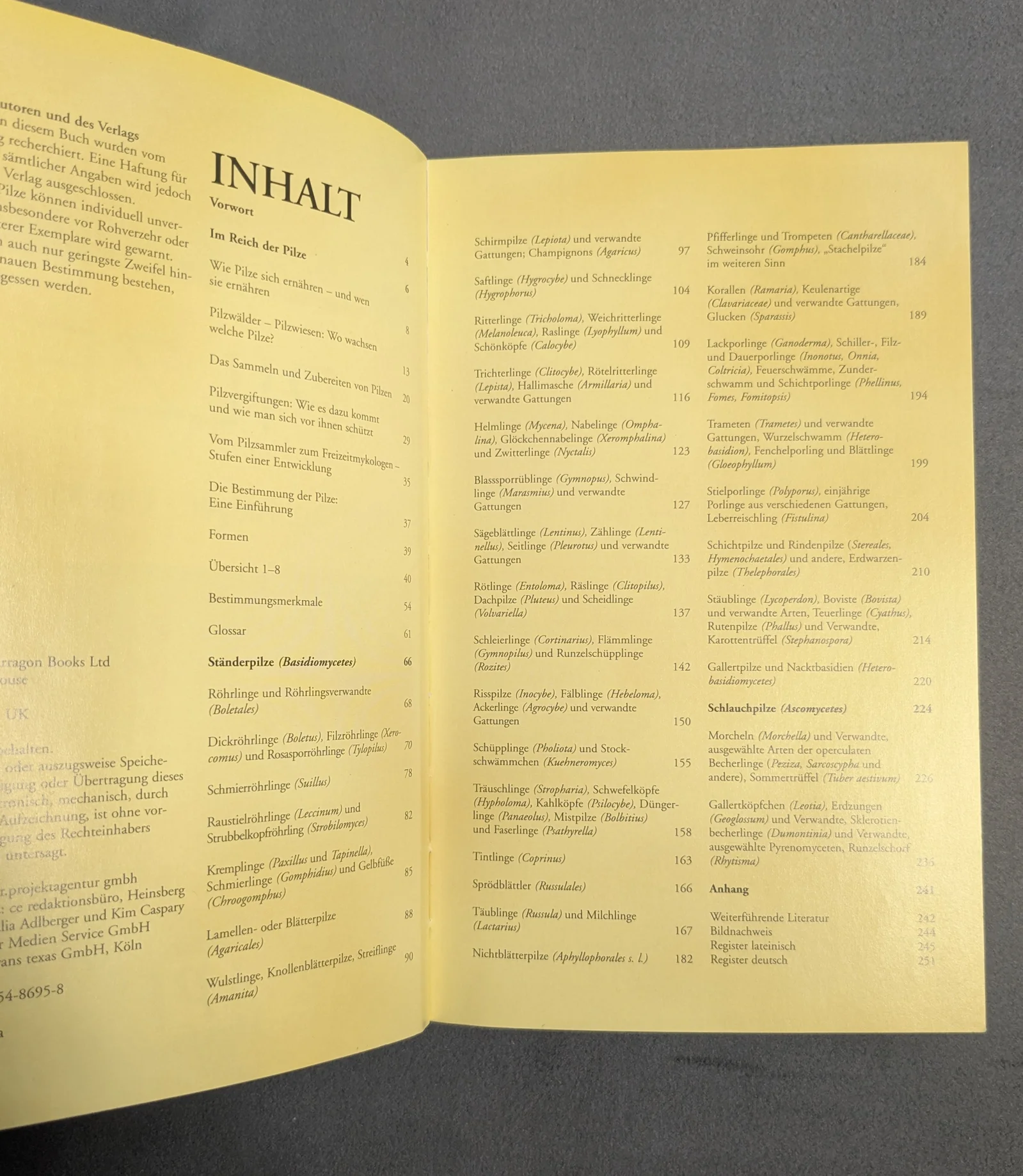 Pilze Bestimmen und Sammeln Pilzführer Bestimmungsbuch Naturführer Taschenbuch