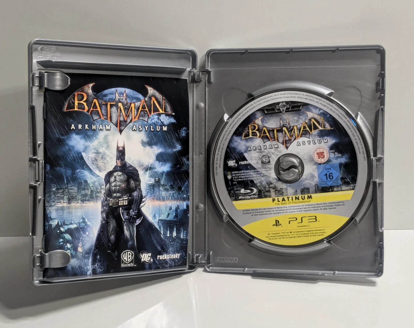 Batman Arkham Asylum Platinum PS3 Playstation 3