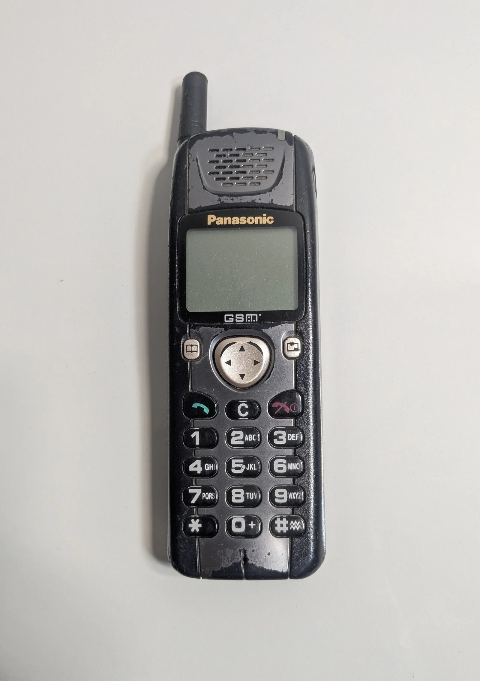 Panasonic EB-GD70 Handy Vintage GSM Mobiltelefon Defekt Bastler mit Netzteil
