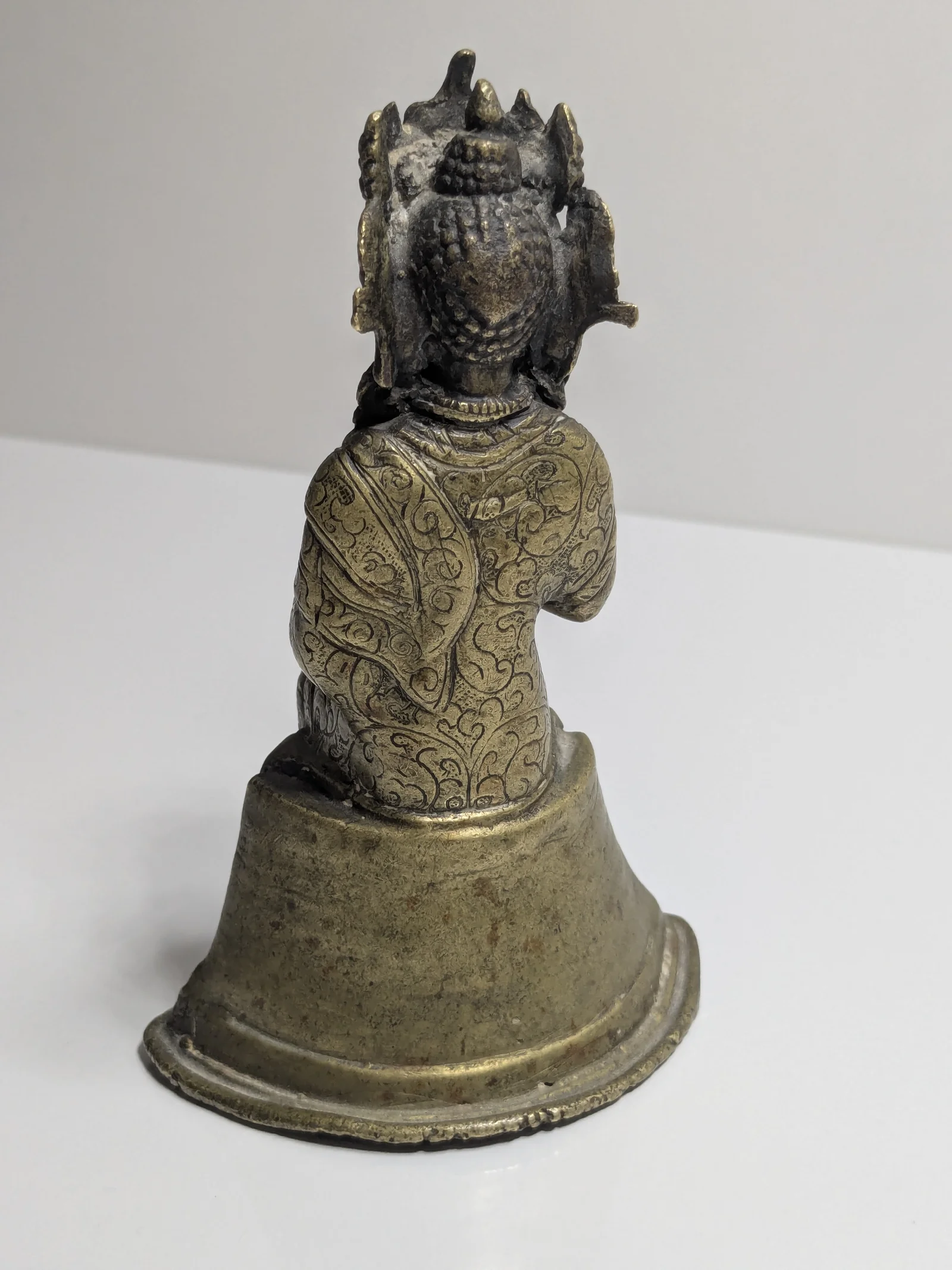 Messing Buddha Bodhisattva Figur Tibet Nepal Hindu Gottheit